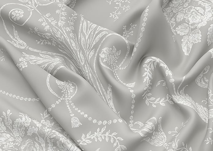 Laura Ashley Josette, Steel - Twist&Fit Roman Blind - Image 4